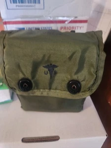 US Military  First Aid Kit, Individual 6545-01-094-8412 W/ Clips NOS UNOPENED - Picture 1 of 9
