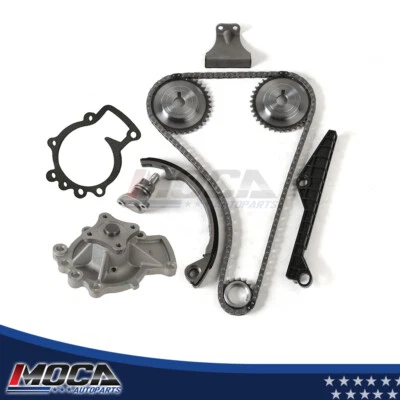 Kit de cadena de distribución juego de bomba de agua para 91-02 Infiniti G20 Nissan Sentra 2,0 L DOHC Foto 1 de 4