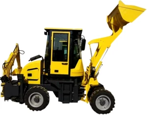 EPA New TYPHON 4WD Backhoe Loader, Loader Backhoe, Loader Excavator, Digger - Picture 1 of 6