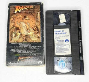 Raiders of the Lost Ark VHS Paramount 1st Release Temple of Doom Promo 1981 Rare - Picture 1 of 4