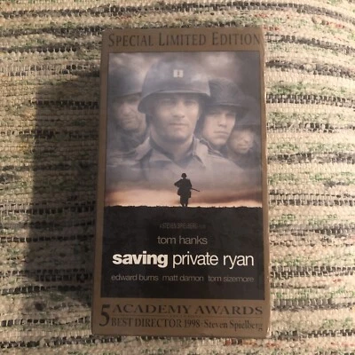 Saving Private Ryan VHS, 2000, 2-Tape Set, Special Limited Edition ,  Fac Sealed - Image 1 of 4