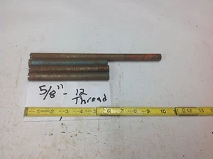(4) 5/8 Zoll x 12 Gewinde Beton Mauerwerk Kern Bohrer Bit GEBRAUCHT - Bild 1 von 3