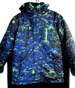 Champion 3-in-1 Hooded Boys Ski/Snow Coat SZ L (10-12)~Zip Out Jacket Liner - Picture 1 of 8
