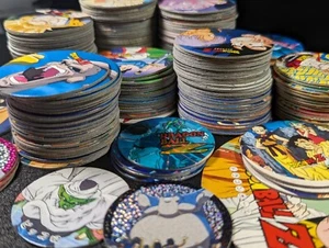 Pogs coleccionables Dragon Ball vintage - ¡Tú eliges! - Imagen 1 de 111