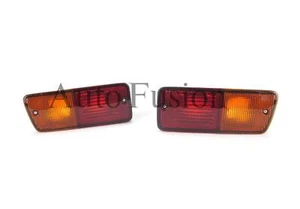 Bumper Indicators Pair Rear For Nissan Patrol Gq 1991-2015 - Picture 1 of 5