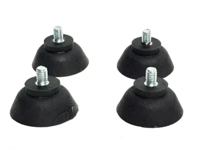 4 New Rubber Suction Cup Feet For Vintage Rival Shred O Mat and Grind O Mat - Image 1 of 4