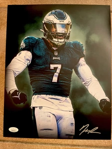 Haason Reddick a signed PHILADELPHIA EAGLES 11x14 photo JSA COa - Picture 1 of 6