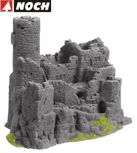 NOCH H0/TT/N 58609 ruinas del castillo 15,5 x 10 cm, 12 cm de alto - NUEVO + EMBALAJE ORIGINAL - Imagen 1 de 2