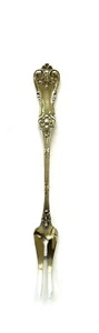 Tenedor Frank W Smith Federal Cotillion Olive Pickle Plata de Ley 925 22 Gramos - Imagen 1 de 3