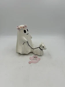 Goblin and Ghoul Ghost Walking Dog Halloween Viral Resin Flower Crown - Picture 1 of 14