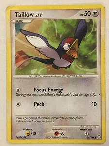 Carta Pokémon Taillow LV 12 2008 Diamante y Perla Leyendas Despertadas 124/146 Común - Imagen 1 de 2