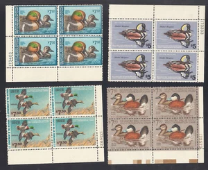 US Duck Stamp #RW45-48 Set of Plate Blocks VF NH - Picture 1 of 2