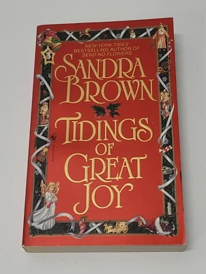 Tidings of Great Joy by Sandra Brown - Paperback-1987-Like New Condition Foto 1 de 2