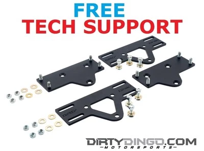 GM 3 Bolt Adjustable Mount Plates Big - Small Block 1958-99 3" of Adjustment - Bild 1 von 4