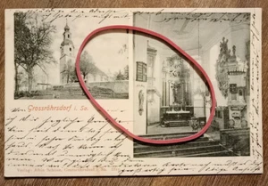 AK Großröhrsdorf Kirche , Altar , 1903 - Bild 1 von 1