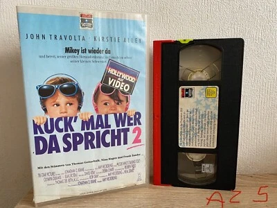 [VHS] ►KUCK' MAL WER DA SPRICHT 2 (1990)◀︎ John Travolta | RCA GROSSBOX | AZ5 - Bild 1 von 3