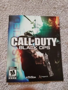 Call of Duty: Black Ops PS3 Sony Playstation 3 MANUAL ONLY Bilingual Ex Cond  - Foto 1 di 2