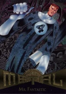 MR. FANTASTIC / Marvel Metal (1995 Fleer Corp.) BASE Trading Card #36 - Picture 1 of 2
