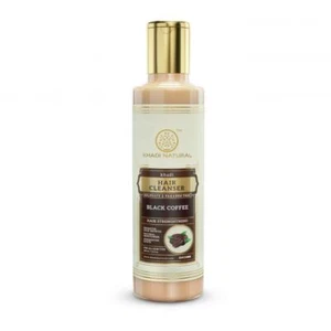 Low Cost Khadi Natural Black Coffee Hair Cleanser No Paraben 210 ml Herbal - Picture 1 of 6