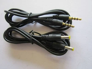 Cable de conexión de doble pantalla dual Lead 4 Maxtek AV-D8873 Reproductor de DVD portátil de 7 pulgadas - Imagen 1 de 2
