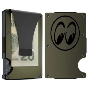 Custom MOON EYES LOGO Laser Engraved Wallet - Pick A Wallet Color - Picture 1 of 8