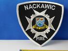 NACKAWIC FIRE DEPARTMENT VINTAGE PATCH BADGE FIRE FIGHTER NEW BRUNSWICK CANADA
