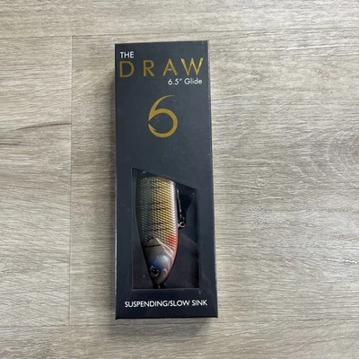 6th Sense The Draw 6.5" Glide Suspending Slow Sink Live Bluegill New Sealed - Image 1 of 2