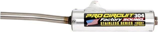 Silenciador Pro Circuit 304 acero inoxidable aluminio para Kawasaki/Suzuki KX60/RM60 Foto 1 de 1