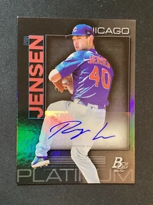 2020 Bowman Platinum Ryan Jensen Top Prospect Auto #TOP-60 Cubs - Bild 1 von 2