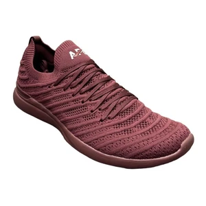 Neu mit Etikett APL TechLoom Wave Ochsenblut Metallic Silber sportliche Laufschuhe Turnschuhe Herren 11,5 - Bild 1 von 6