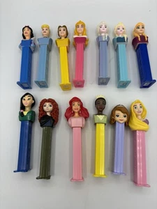 Pez Dispenser Disney Princess Collection Lot Of 13 Anna To Tiana - Picture 1 of 11