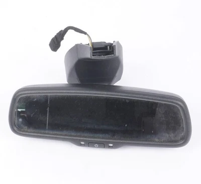 Fiat 500 2012-2017 espejo retrovisor interior wo brújula con interruptor negro Foto 1 de 4