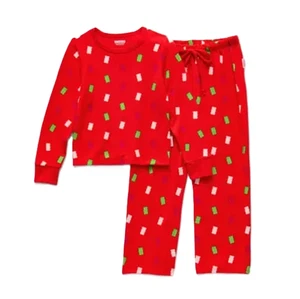X Haribo Kids Unisex Pajama Pants, Red, Small - Picture 1 of 1
