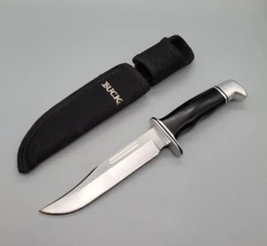 Buck USA Special 119 Fixed Blade Knife w/ Sheath - Phenolic Handle - 2008 - Picture 1 of 10