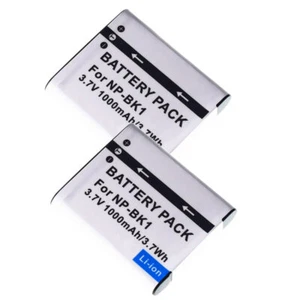 2x NP-BK1 Battery for Sony Cyber-Shot DSC-S750, S780, S950, W180, W190, W370 - Picture 1 of 8