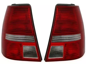 Rückleuchten Set für VW Golf 4 Bora Variant Kombi Facelift Rot Weiß Heckleuchten - Bild 1 von 6
