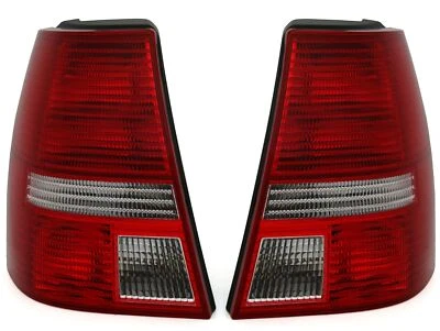 Rückleuchten Set für VW Golf 4 Bora Variant Kombi Facelift Rot Weiß Heckleuchten - Bild 1 von 4