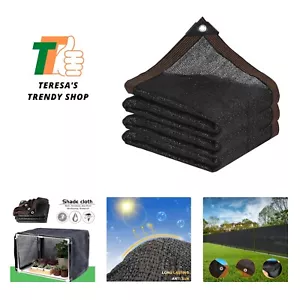 Shade Cloth Garden Shade Mesh Netting with Grommets Outdoor Sun Shade Cover f... - Picture 1 of 8