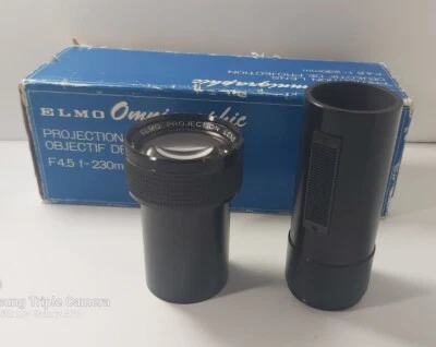 Lente de protección ELMO OMNIGRÁFICA F4.5.5 F230mm. JAPÓN.  Foto 1 de 4