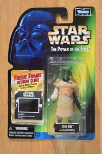 Star Wars Power Of The Force ISHI TIB With Freeze Frame Action Slide - Picture 1 of 2