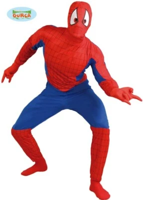 Para Hombres Superhéroe Elegante Vestido Disfraz Araña Super Héroe Hombre Nuevo fg Foto 1 de 4