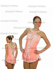 Brand New Ice Figure Skating Dress Baton Twirling Dress  customized size