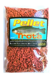 Pellet Rosso Richiamo Trota Gusto Sangue Pesca Trote Lago Pastura - Foto 1 di 1