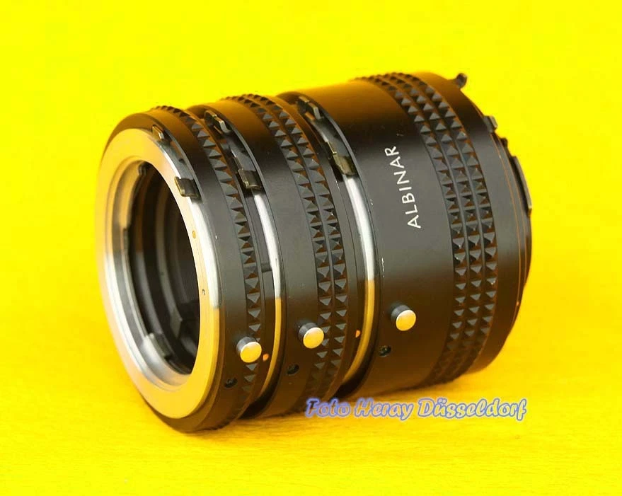 Albinar Zwischenringe, 3er Set 36mm 20mm & 13mm für Minolta MD 01680 - Image 1 of 1