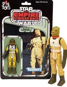Star Wars Bossk ESB  Bounty hunter enamel Pin vintage Kenner fan made limited ed - Picture 1 of 3