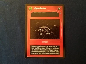 Star Wars CCG Death Star II operaciones insignia - Imagen 1 de 1