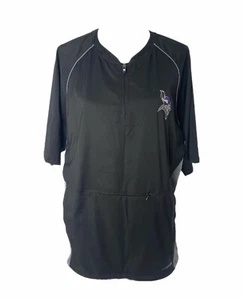 Minnesota Vikings Herren Large Windbreaker Jacke X-Grain NFL Schwarz - Bild 1 von 8