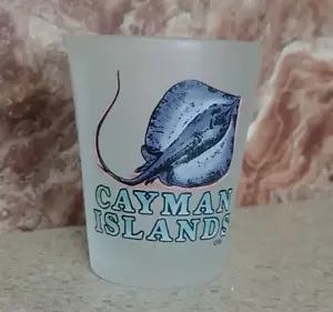 Cayman Islands Sting Ray Schnapsglas NEU mit Etikett - Bild 1 von 4