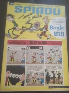 SPIROU N° 1213 DUPUIS - 1961  - sans Mini Récits - Bandeau SPIROU/GASTON LA GAFF - Picture 1 of 1