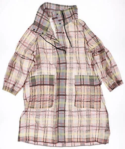 PARKA A CUADROS EFECTO ORGANZA Zara talla M 254387 - Imagen 1 de 2